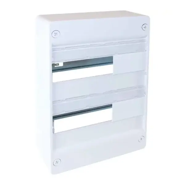 Coffret électrique Eur'ohm 26 modules – 2 rangées