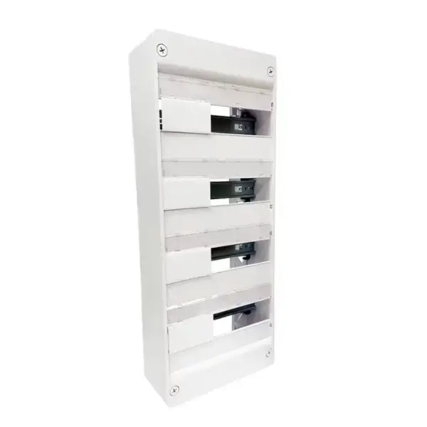 Coffret électrique Euro'hm 52 modules - 4 rangées
