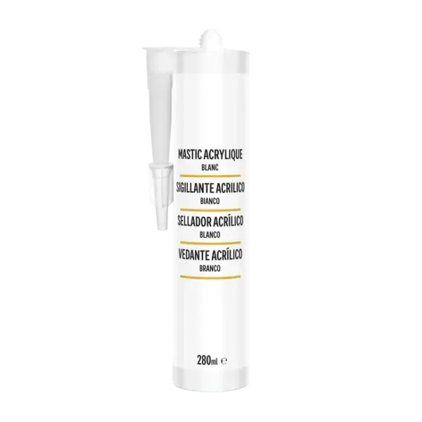 Mastic acrylique intérieur blanc 280 ml