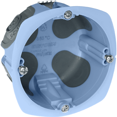 Eur'ohm boite d'encastrement Air'metic 1 poste P40 PriMatElec